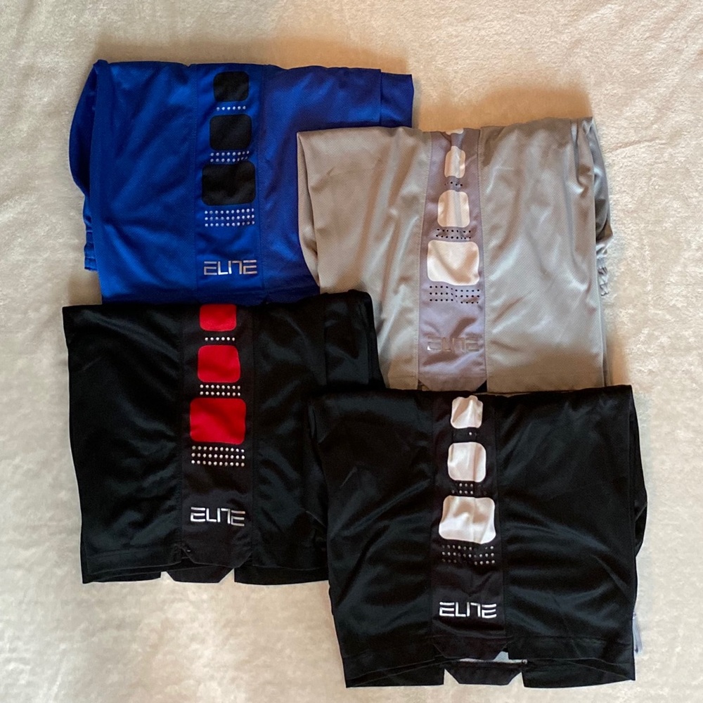 Men’s Nike Elite Basketball Shorts Bundle
